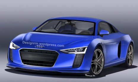 Рендер предстоящего Audi R8 от RM Design